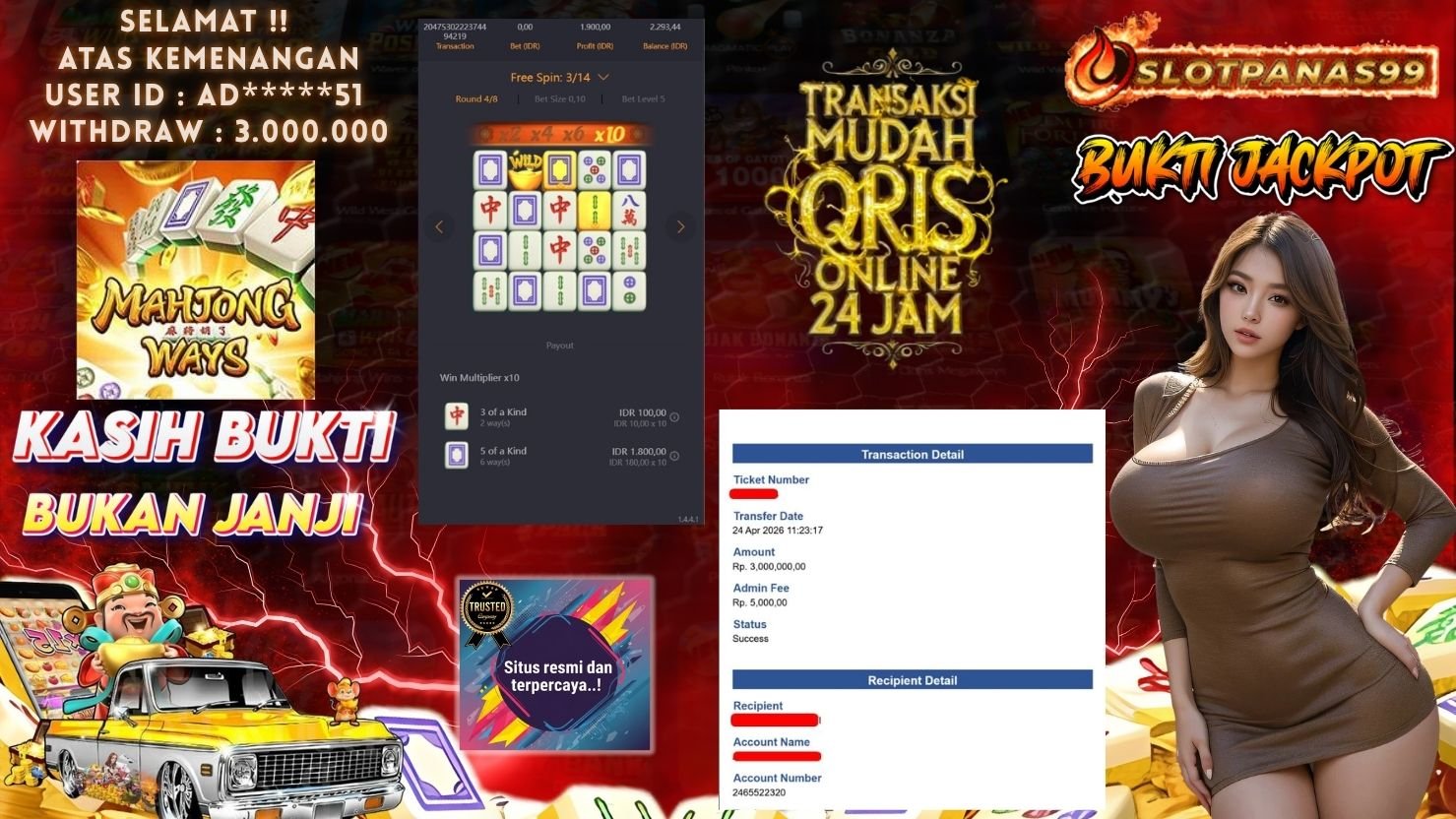 SLOTPANAS99 JACKPOT SLOT MAHJONG WAYS